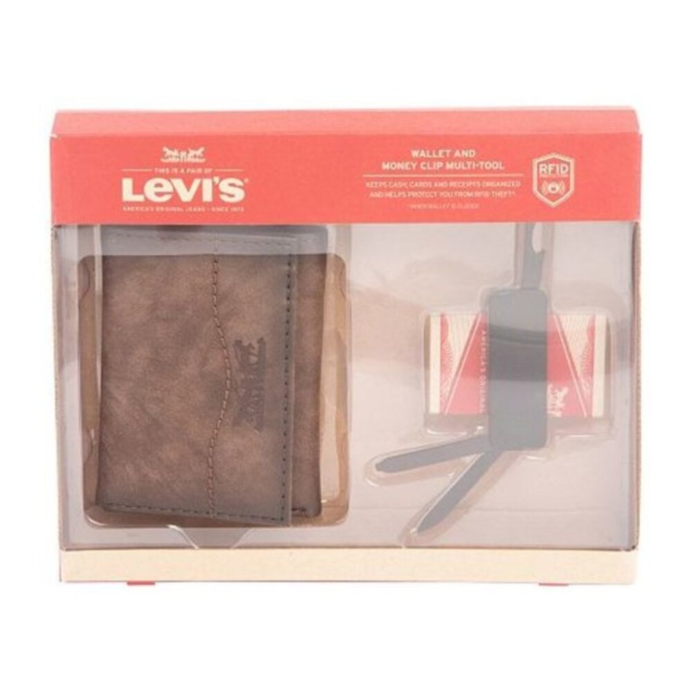 Levi's Wallet And Multi-tool Gift Set